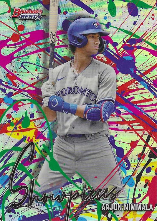 2024 Bowman's Best Arjun Nimmala Showpieces