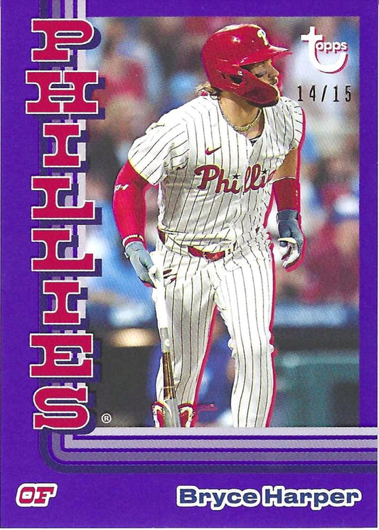 2024 Topps Brooklyn Collection Bryce Harper 14/15