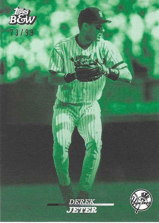 2024 Topps Brooklyn Collection Derek Jeter Green 73/99