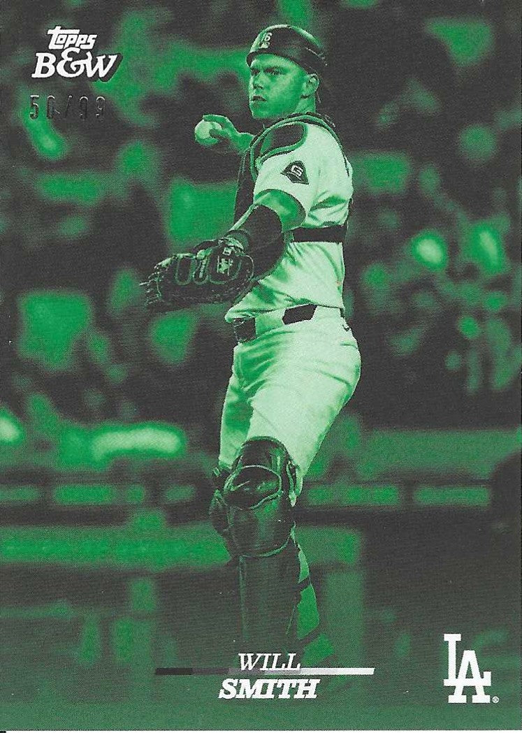 2024 Topps Black & White Will Smith Green 50/99