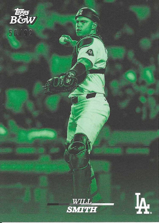 2024 Topps Black & White Will Smith Green 50/99